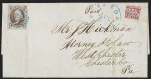 Sale 1239, Lot 509, 1847 Issue