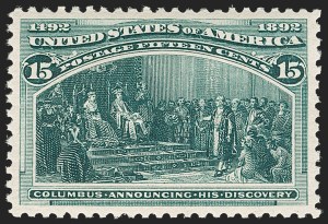 Sale Number 1239, Lot Number 564, 1893 Columbian Issue