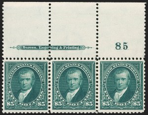 Sale 1239, Lot 575, 1894-95 Issue thru 1898 Trans-Mississippi Issue