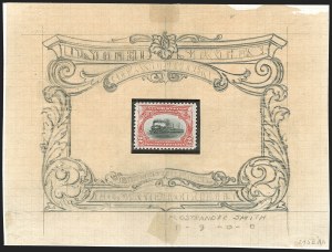 Sale 1239, Lot 588, 1902 Pan-American Issue Essays and Proofs