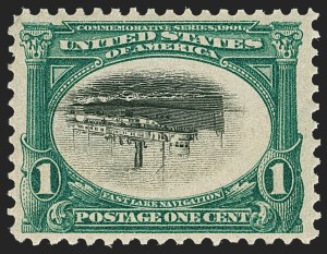 Sale 1239, Lot 602, 1902 Pan-American Issue Stamps, First Day Covers and Inverts