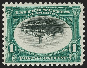 Sale 1239, Lot 603, 1902 Pan-American Issue Stamps, First Day Covers and Inverts