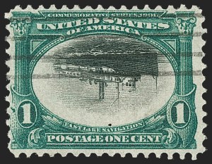 Sale 1239, Lot 607, 1902 Pan-American Issue Stamps, First Day Covers and Inverts