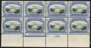 Sale 1239, Lot 612, 1902 Pan-American Issue Stamps, First Day Covers and Inverts
