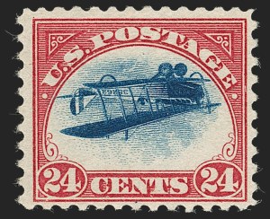 Sale 1239, Lot 646, Air Post thru Newspaper Issues, including Inverted Jenny
