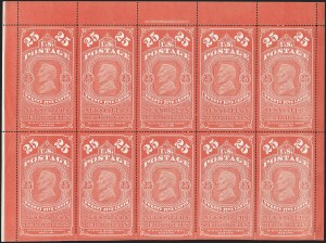 Sale 1239, Lot 655, Air Post thru Newspaper Issues, including Inverted Jenny