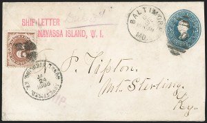 Sale 1239, Lot 670, Navassa Island Exhibit Collection