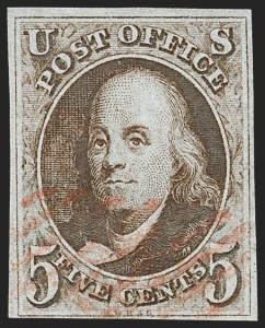 Sale 1240, Lot 121, 1847 Issue (Scott 1-2)