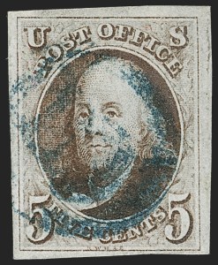 Sale 1240, Lot 122, 1847 Issue (Scott 1-2)