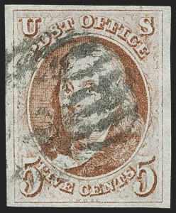 Sale 1240, Lot 124, 1847 Issue (Scott 1-2)