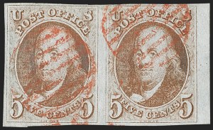 Sale 1240, Lot 128, 1847 Issue (Scott 1-2)