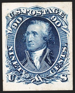 Sale 1240, Lot 13, Essays, Proofs and Specimens: 1845 thru 1869 Issues