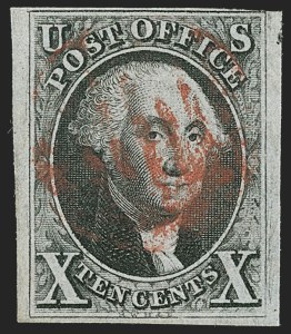 Sale 1240, Lot 135, 1847 Issue (Scott 1-2)