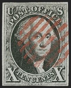 Sale 1240, Lot 136, 1847 Issue (Scott 1-2)