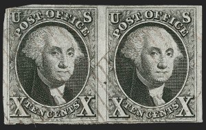 Sale 1240, Lot 139, 1847 Issue (Scott 1-2)