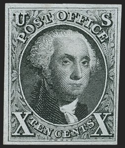 Sale 1240, Lot 140, 1875 Reproduction of 1847 Issue (Scott 3-4), 5c Red Brown, 10c Black Reproductions (3, 4) Sale 1240, Lot 140, 1875 Reproduction of 1847 Issue (Scott 3-4)