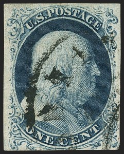 Sale 1240, Lot 145, 1851-56 Issue (Scott 5-17)