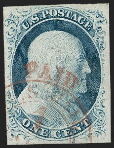 Sale 1240, Lot 152, 1851-56 Issue (Scott 5-17)