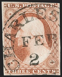 Sale 1240, Lot 153, 1851-56 Issue (Scott 5-17)