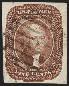 Sale 1240, Lot 157, 1851-56 Issue (Scott 5-17)