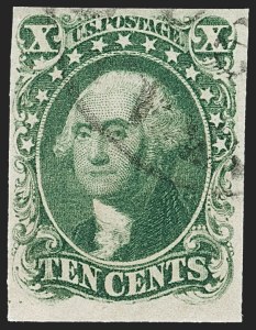 Sale 1240, Lot 167, 1851-56 Issue (Scott 5-17)