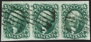 Sale 1240, Lot 168, 1851-56 Issue (Scott 5-17)