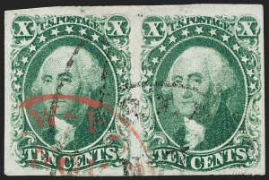 Sale 1240, Lot 169, 1851-56 Issue (Scott 5-17)