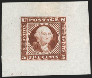 Sale 1240, Lot 17, Essays, Proofs and Specimens: 1845 thru 1869 Issues