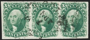 Sale 1240, Lot 176, 1851-56 Issue (Scott 5-17)