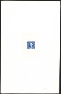 Sale 1240, Lot 18, Essays, Proofs and Specimens: 1845 thru 1869 Issues