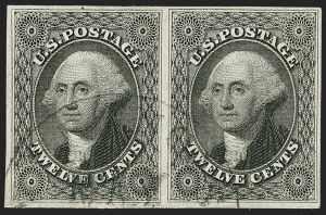 Sale 1240, Lot 182, 1851-56 Issue (Scott 5-17)