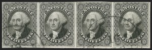 Sale 1240, Lot 183, 1851-56 Issue (Scott 5-17)