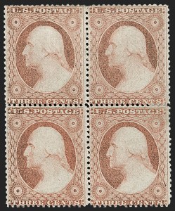 Sale 1240, Lot 189, 1857-60 Issue and 1875 Reprint (Scott 18-47)