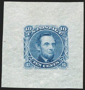 Sale 1240, Lot 19, Essays, Proofs and Specimens: 1845 thru 1869 Issues