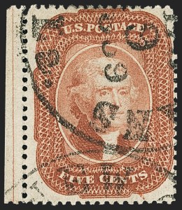 Sale 1240, Lot 194, 1857-60 Issue and 1875 Reprint (Scott 18-47)