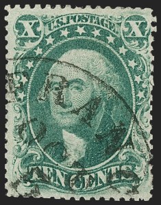 Sale 1240, Lot 199, 1857-60 Issue and 1875 Reprint (Scott 18-47)