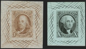 Sale 1240, Lot 2, Essays, Proofs and Specimens: 1845 thru 1869 Issues