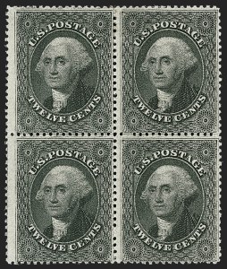 Sale 1240, Lot 201, 1857-60 Issue and 1875 Reprint (Scott 18-47)
