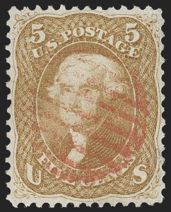 Sale 1240, Lot 210, 1861-66 Issue (Scott 56-78)