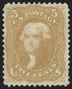 Sale 1240, Lot 212, 1861-66 Issue (Scott 56-78)