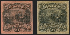 Sale 1240, Lot 22, Essays, Proofs and Specimens: 1845 thru 1869 Issues