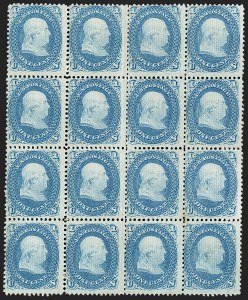 Sale 1240, Lot 233, 1867-68 Grilled Issue (Scott 79-101)