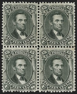 Sale 1240, Lot 236, 1867-68 Grilled Issue (Scott 79-101)