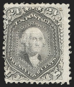 Sale 1240, Lot 242, 1867-68 Grilled Issue (Scott 79-101)