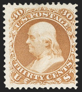 Sale 1240, Lot 255, 1875 Re-Issue of 1861-66 Issue (Scott 102-111)