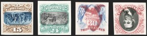 Sale 1240, Lot 30, Essays, Proofs and Specimens: 1845 thru 1869 Issues