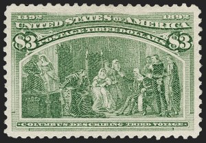 Sale 1240, Lot 309, 1893 Columbian Issue (Scott 230-245)