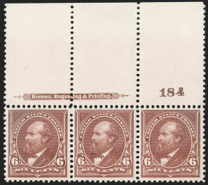 Sale 1240, Lot 324, 1894-97 Bureau Issues (Scott 246-284)