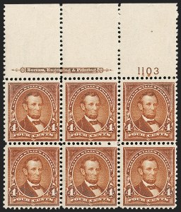 Sale 1240, Lot 333, 1894-97 Bureau Issues (Scott 246-284)
