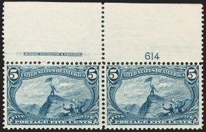Sale 1240, Lot 338, 1898 Trans-Mississippi Issue (Scott 285-293)
